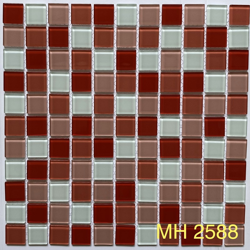 Gạch mosaic thủy tinh MH 2588